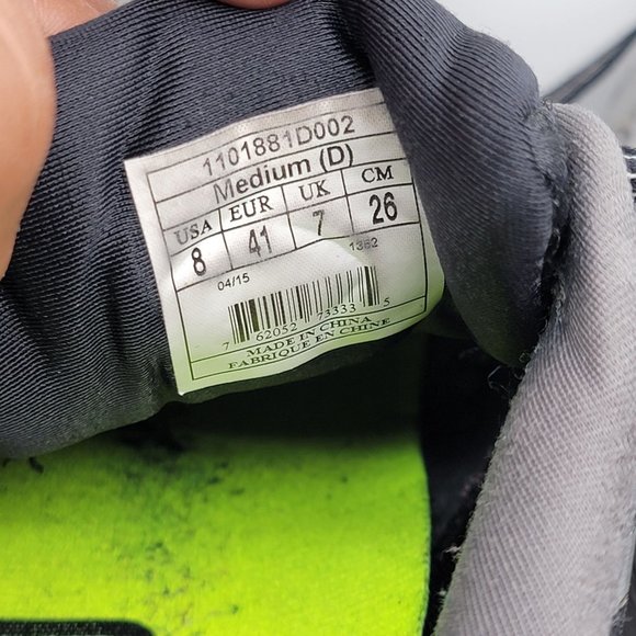 Brooks Launch 2 Mens 8 Running Training Shoes 1101881 D002 Gray Black - Picture 9 of 12